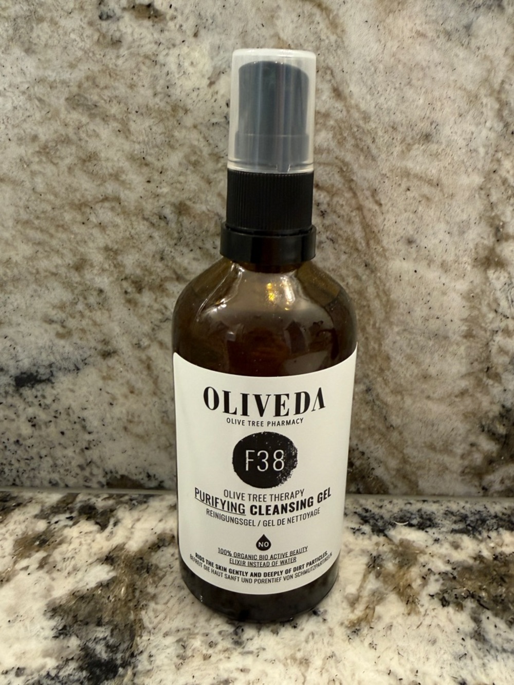 Oliveda F38 purifying cleansing gel